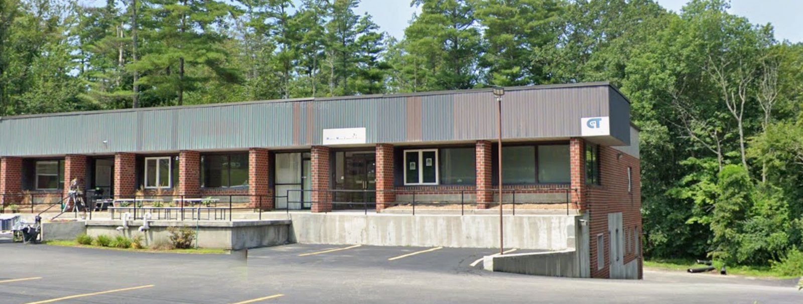 Exterior view of Windham Muslim Community Center mosque Windham building